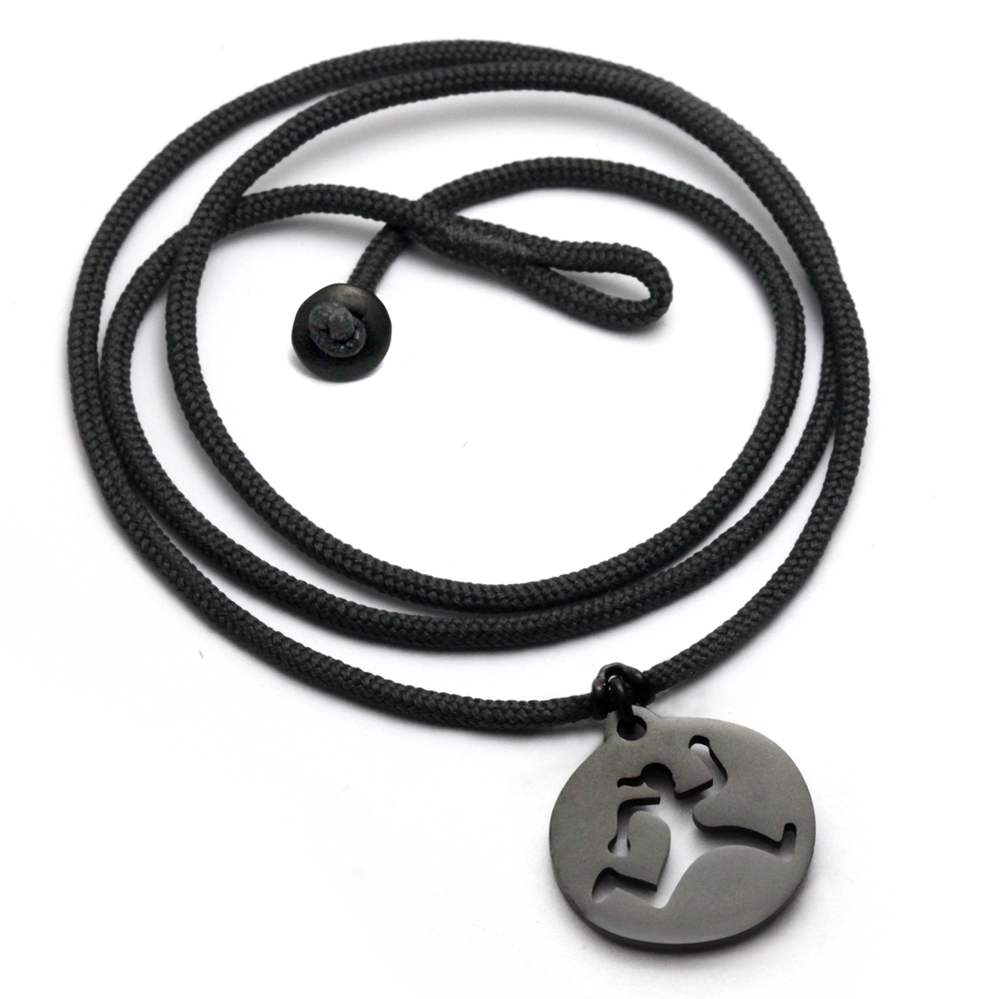 Run Trail Gal Pendant