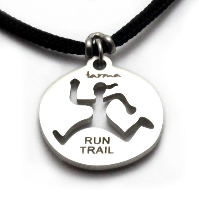 Run Trail Gal Pendant