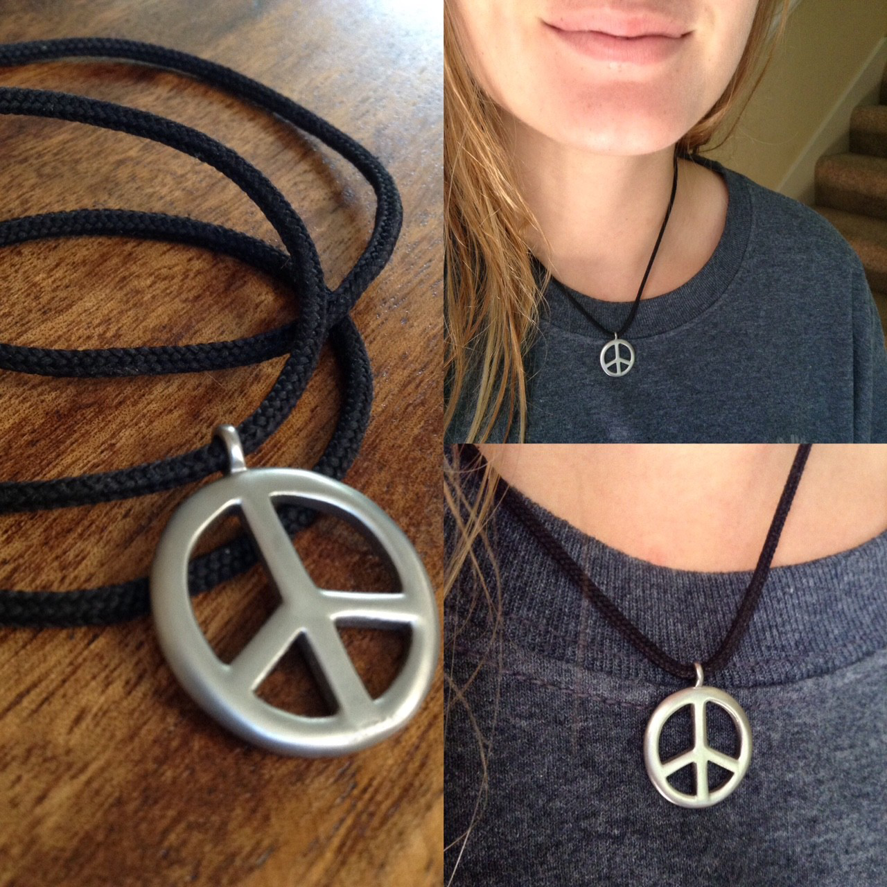 Peace Symbol Necklace
