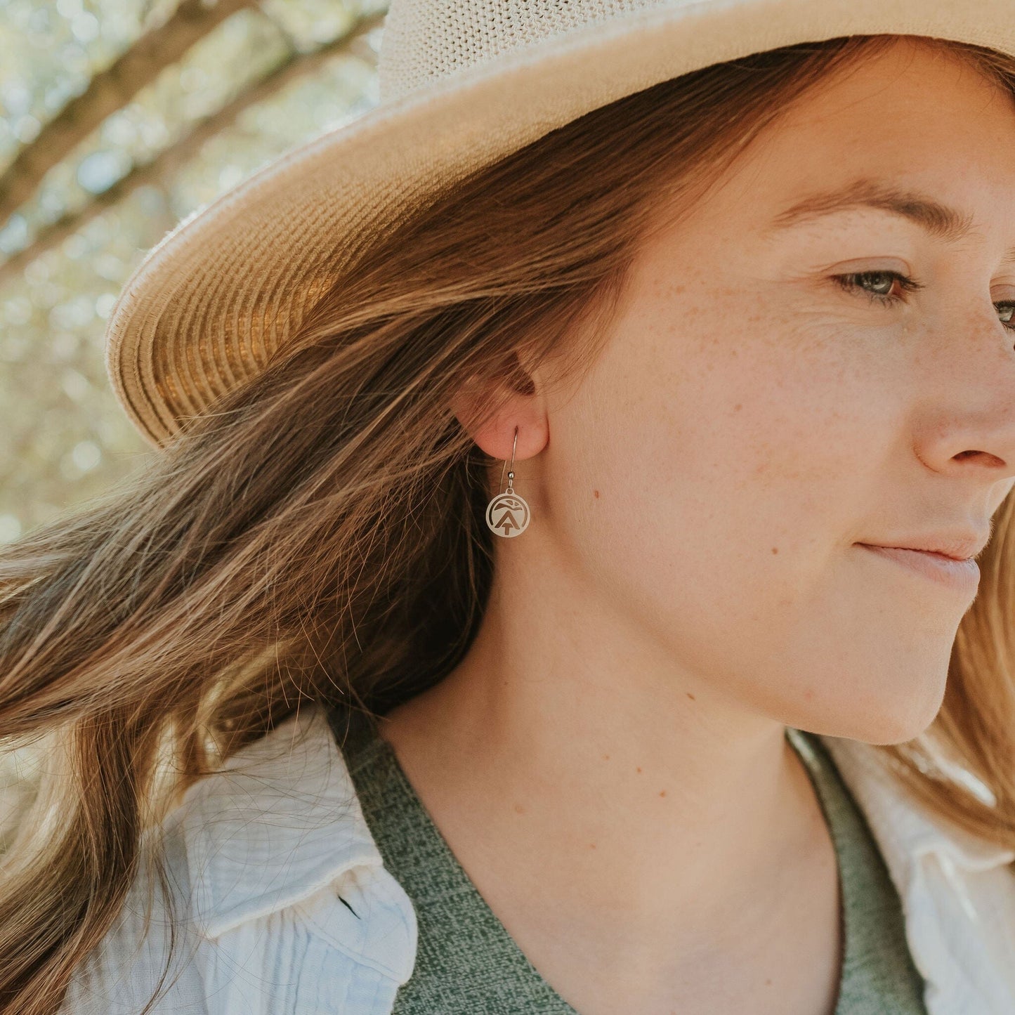 The Appalachian Trail Sunburst Earrings