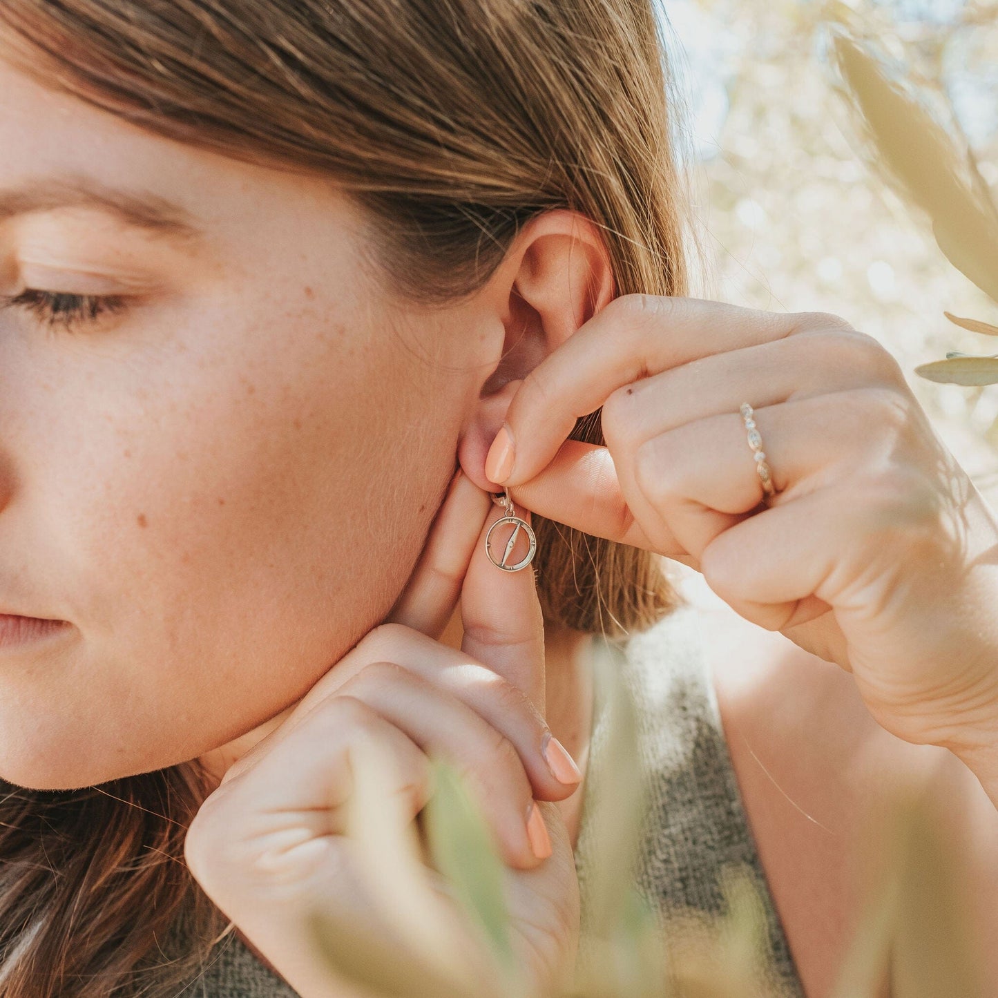The Compass Earrings