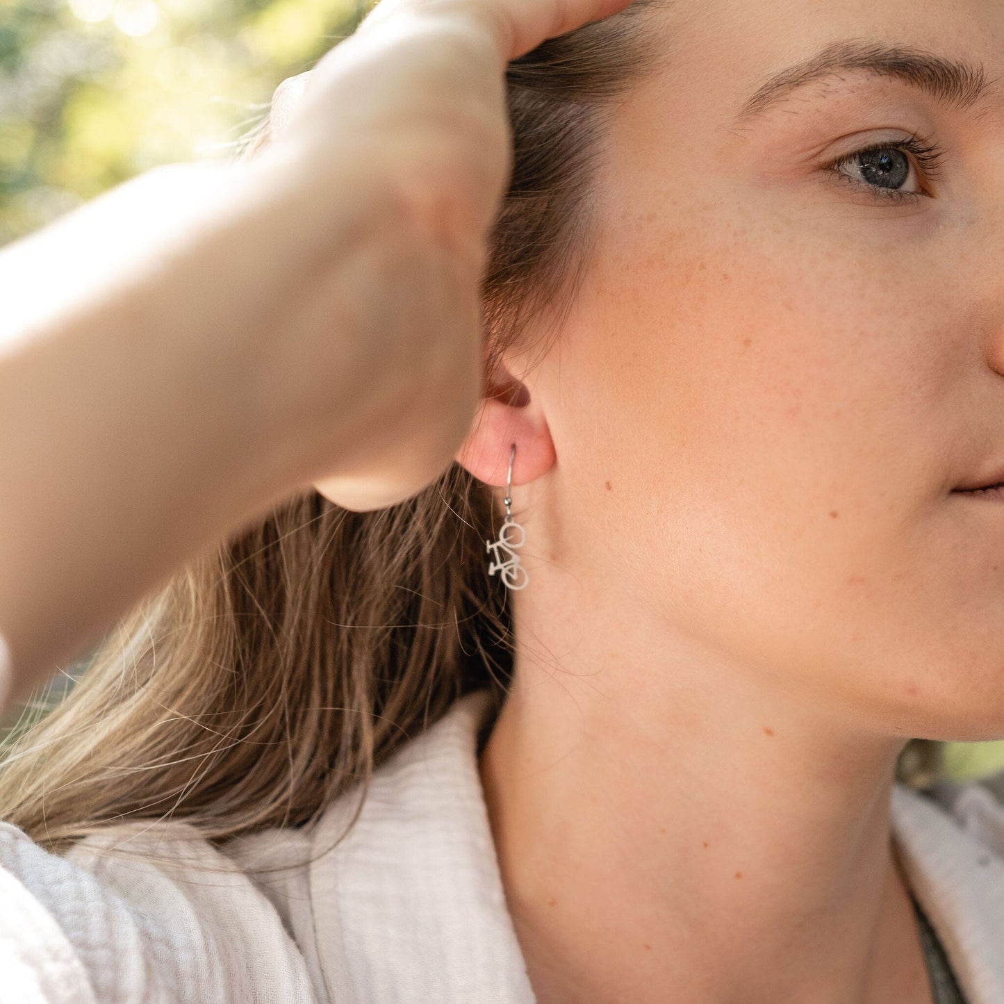 The Mountain Bike Earrings