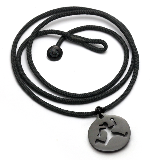 Run Trail Gal Pendant
