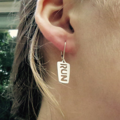 Run Earrings