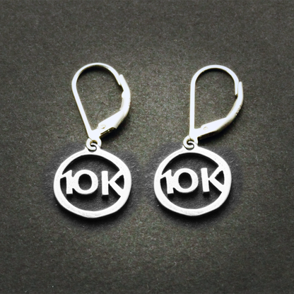 10k Sterling Silver Earrings - Leverback