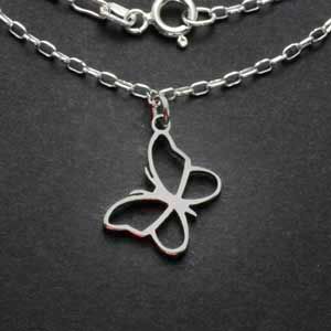 Butterfly Charm Necklace