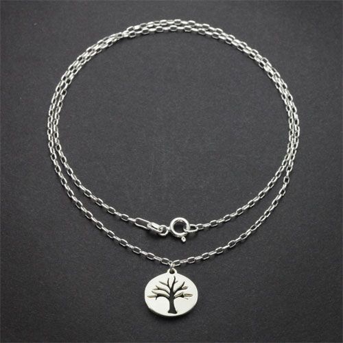 Tree Charm Necklace