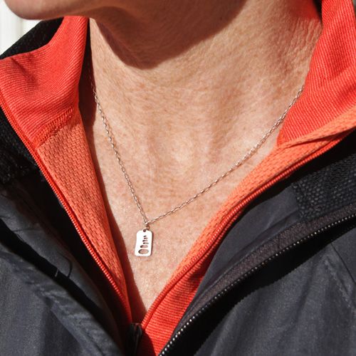 Cairn Charm Necklace Sterling