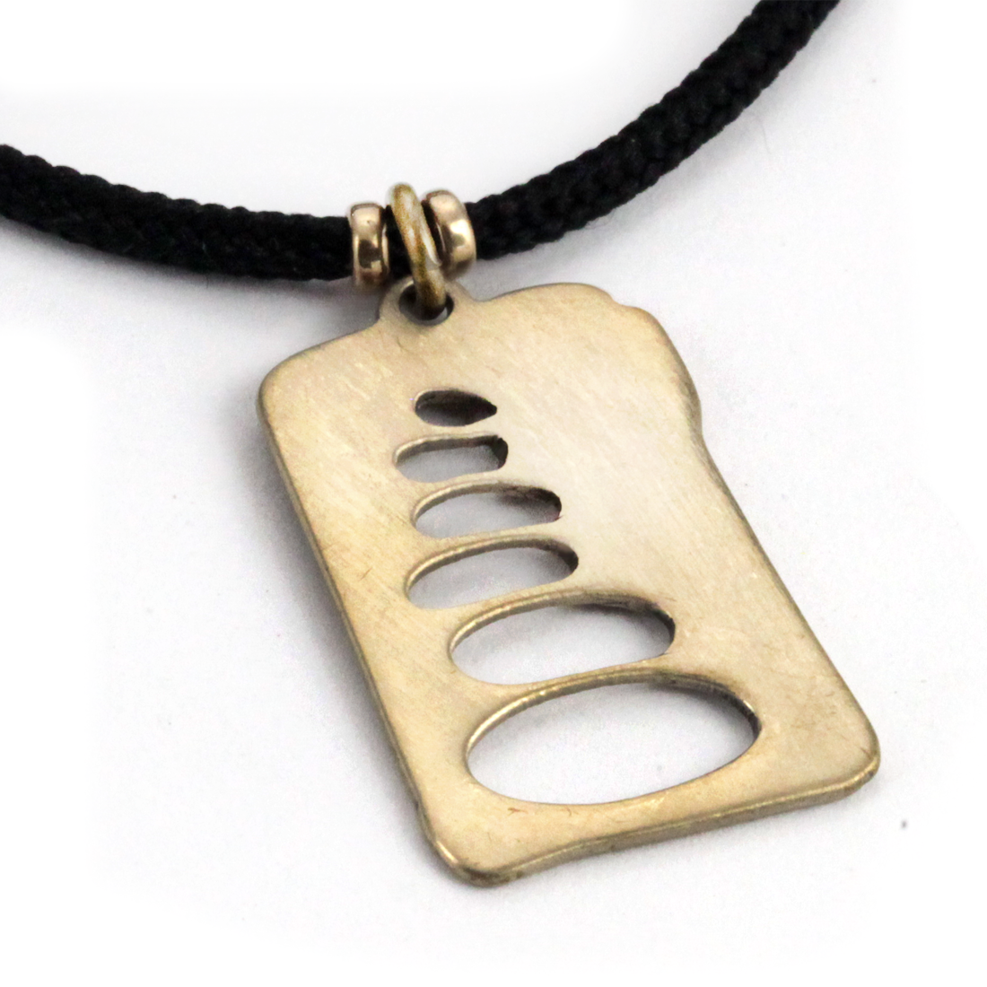 Cairn Pendant – Red Bronze