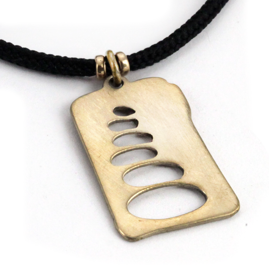Cairn Pendant – Red Bronze