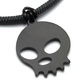 Black Cog Head Necklace
