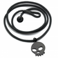 Black Cog Head Necklace