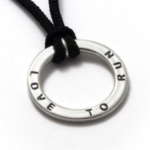 Love to Run Ring Pendant