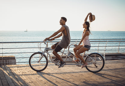 Tandem Bike Necklace