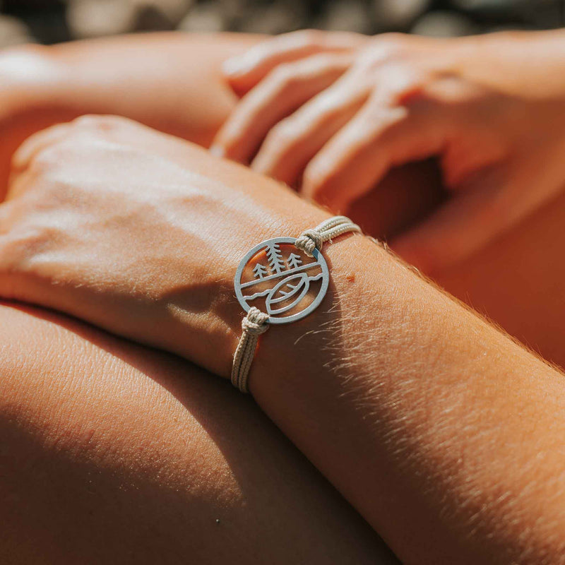 The Happy Camper Canoe Bracelet