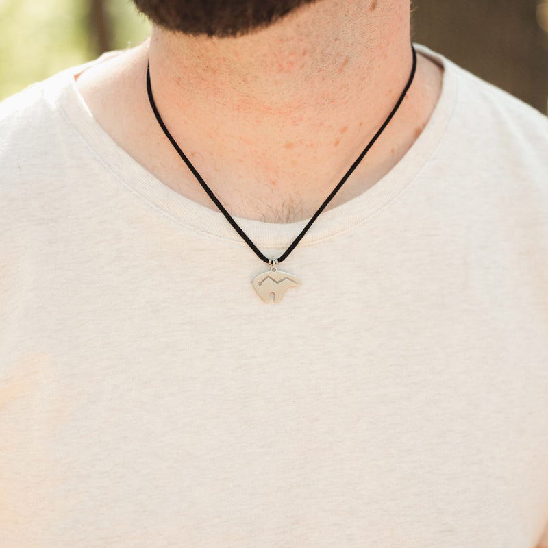 The Zuni Bear Necklace