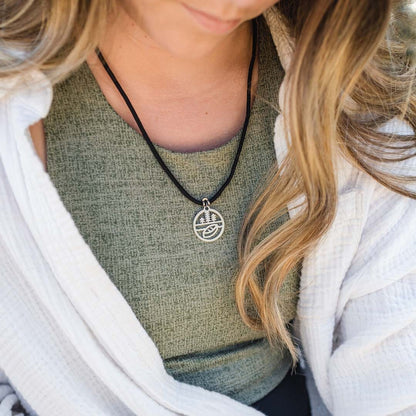 The Happy Camper Canoe Necklace