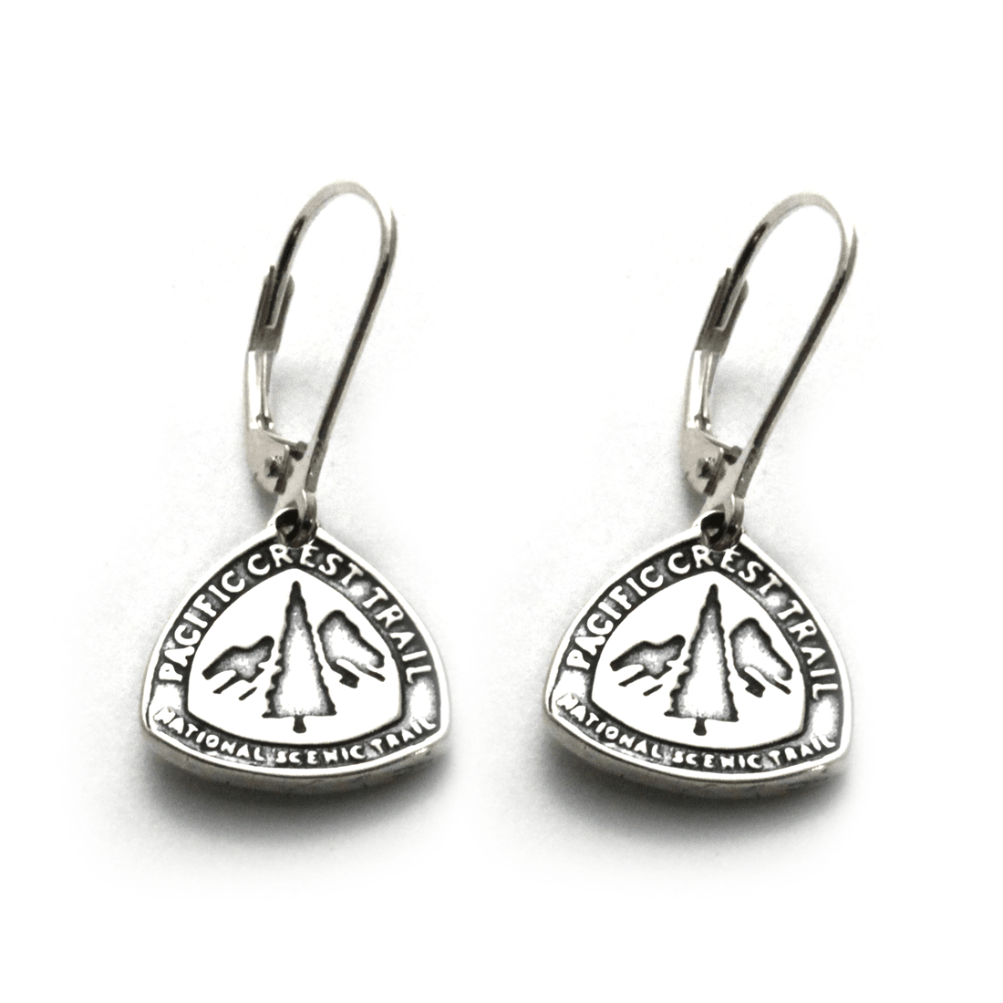 Pacific crest trail earrings in sterling silver