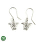 Turtle earrings in stainless steel